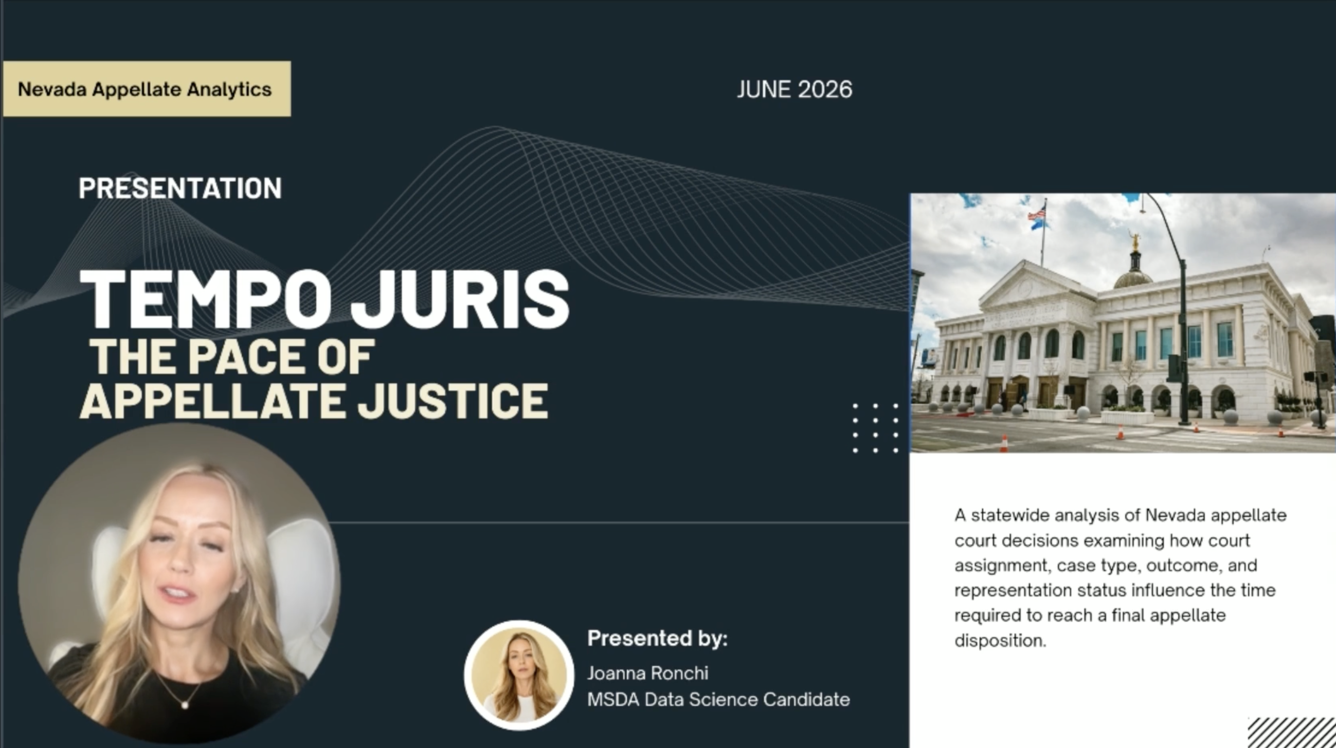 Tempo Juris presentation cover